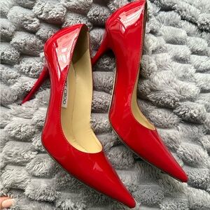Jimmy Choo Red Stiletto Heels